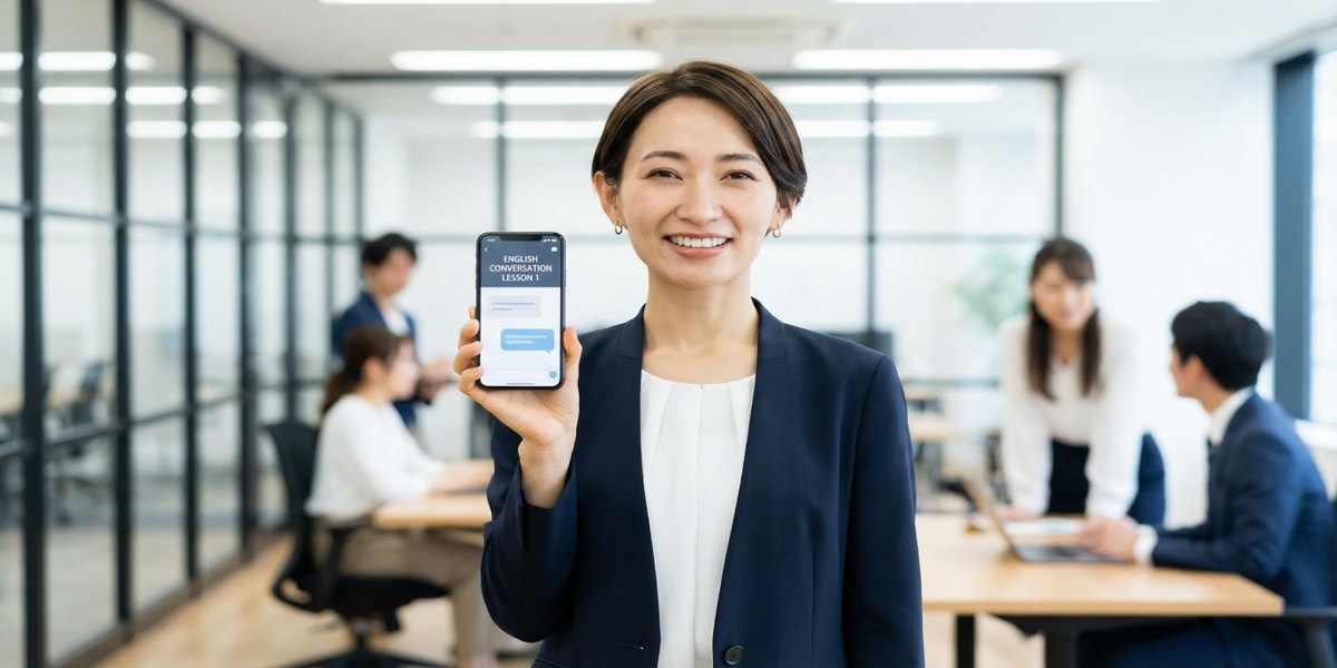 スマートフォン向け英会話アプリ