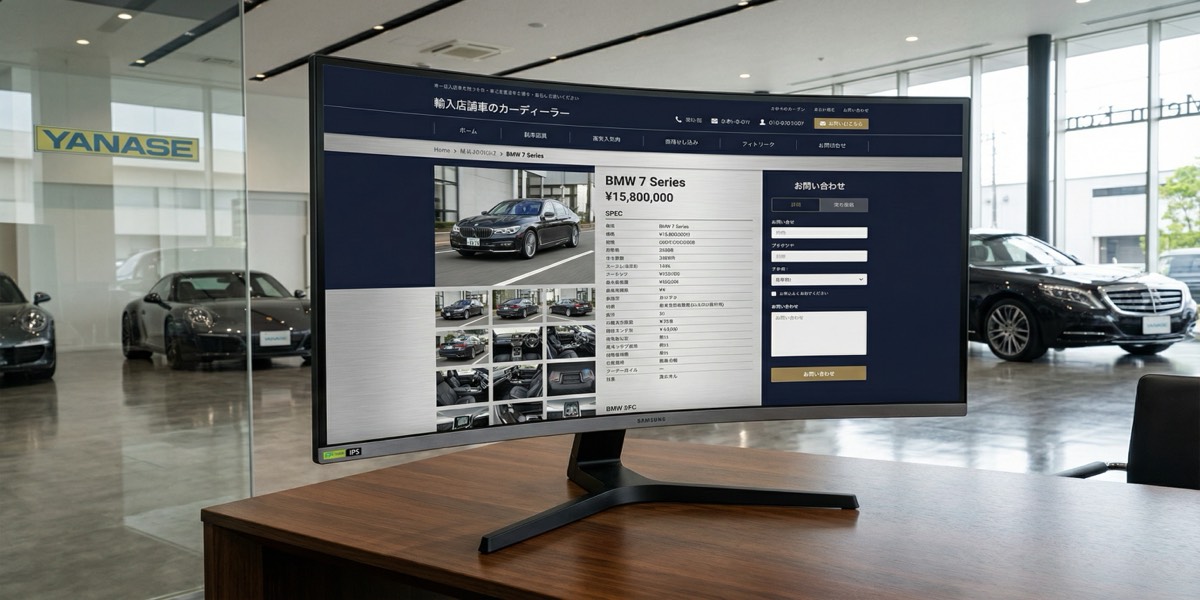 大手輸入車ディーラー様 ECサイト